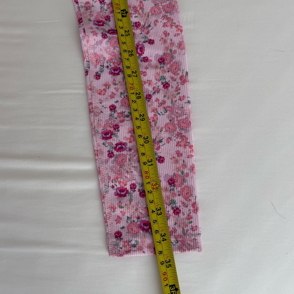 NWOT LoveShackFancy X Beach Riot Ayla Legging Ditsy Peach XS - Picture 16 of 16